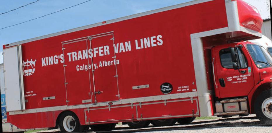 King's Transfer Van Lines truck