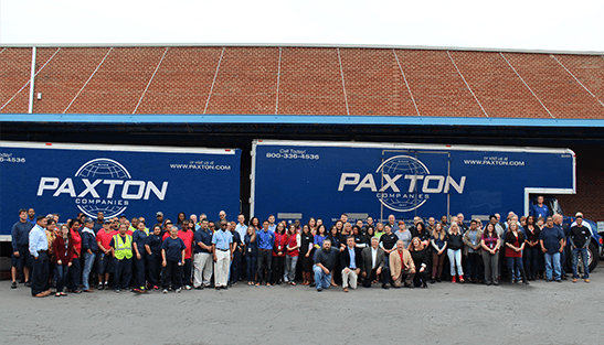 Photograph of the Paxton team